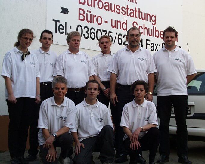Archivbild von TTG: 2000 feierte die TTG Daten- und Bürosysteme GmbH aus Eichsfeld 10 Jahre Jubiläum!