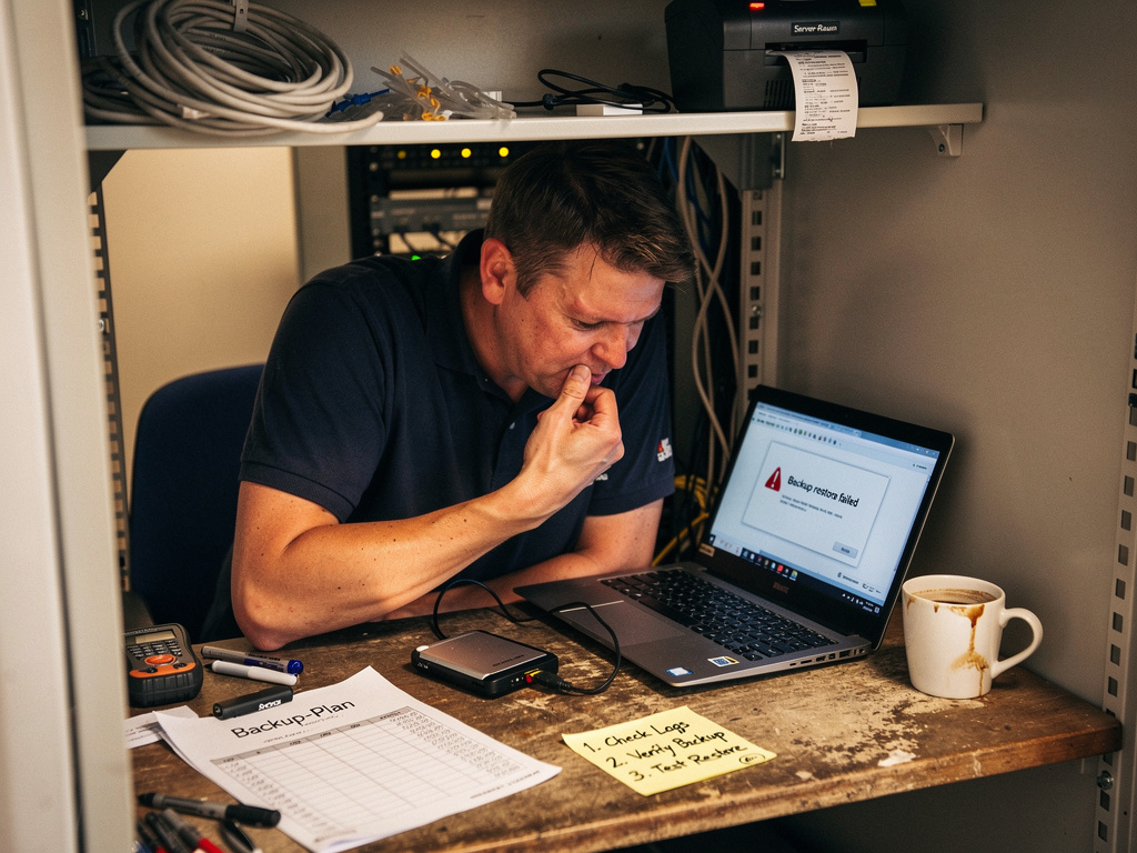 Wenn das Backup da ist – und trotzdem nichts geht – Backup und Recovery