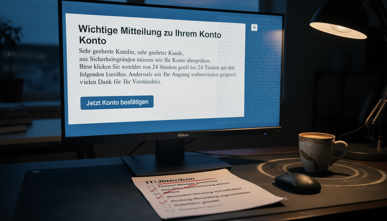 KI generierte Phishing-Mails – IT-Systemhaus TTG GmbH Dingelstädt