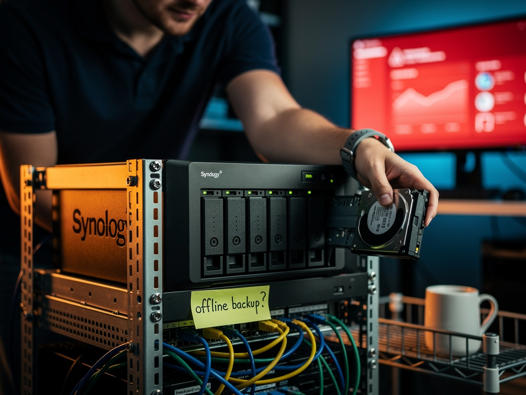 Wenn das Backup selbst das Angriffsziel ist – Synology NAS Disaster Recovery
