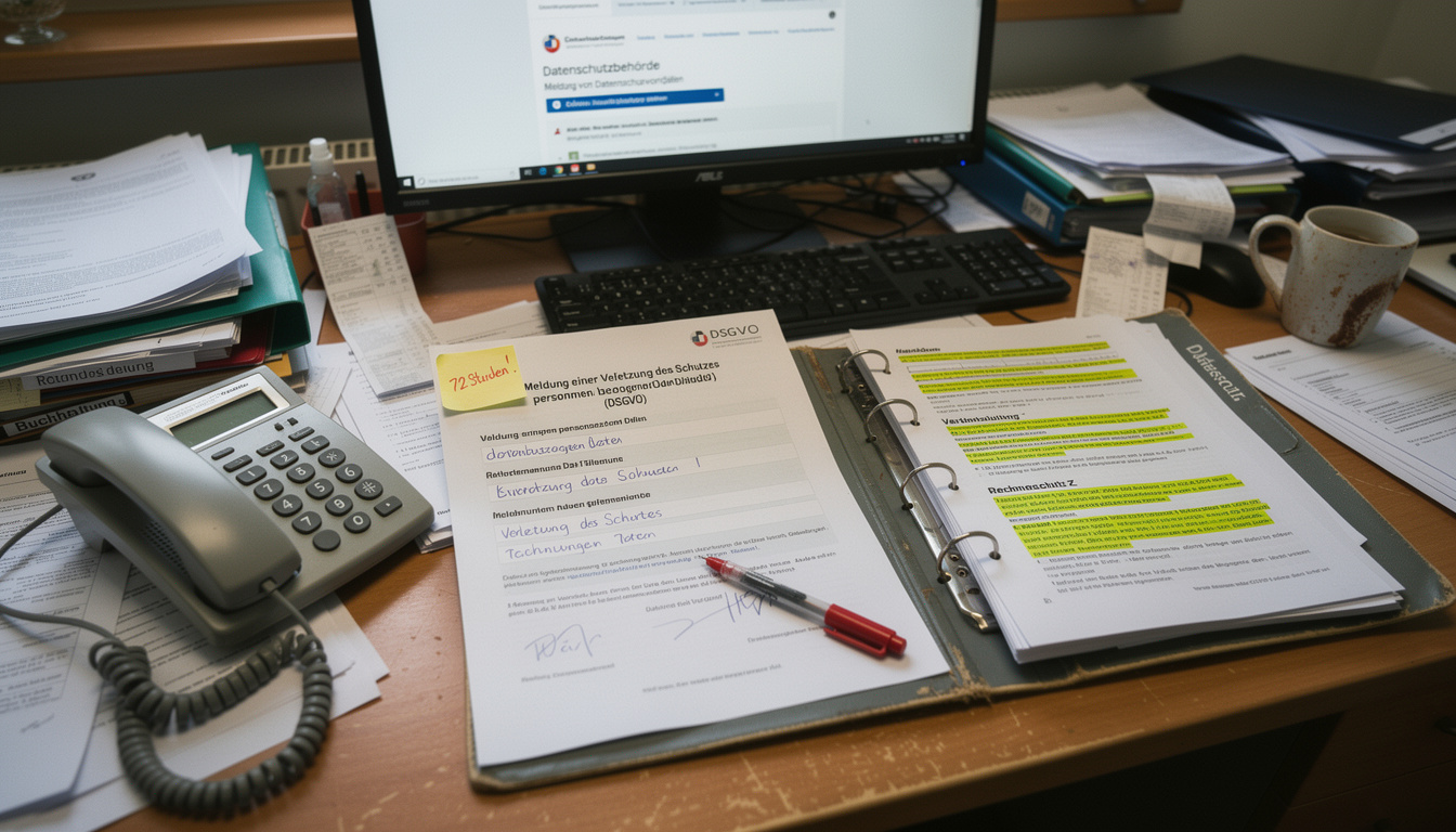 Datenpanne Meldepflicht DSGVO – IT-Systemhaus TTG GmbH Dingelstädt