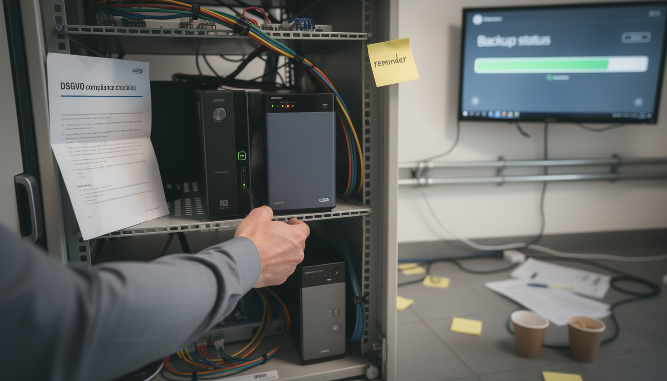 Datensicherung und DSGVO – IT-Systemhaus TTG GmbH Dingelstädt