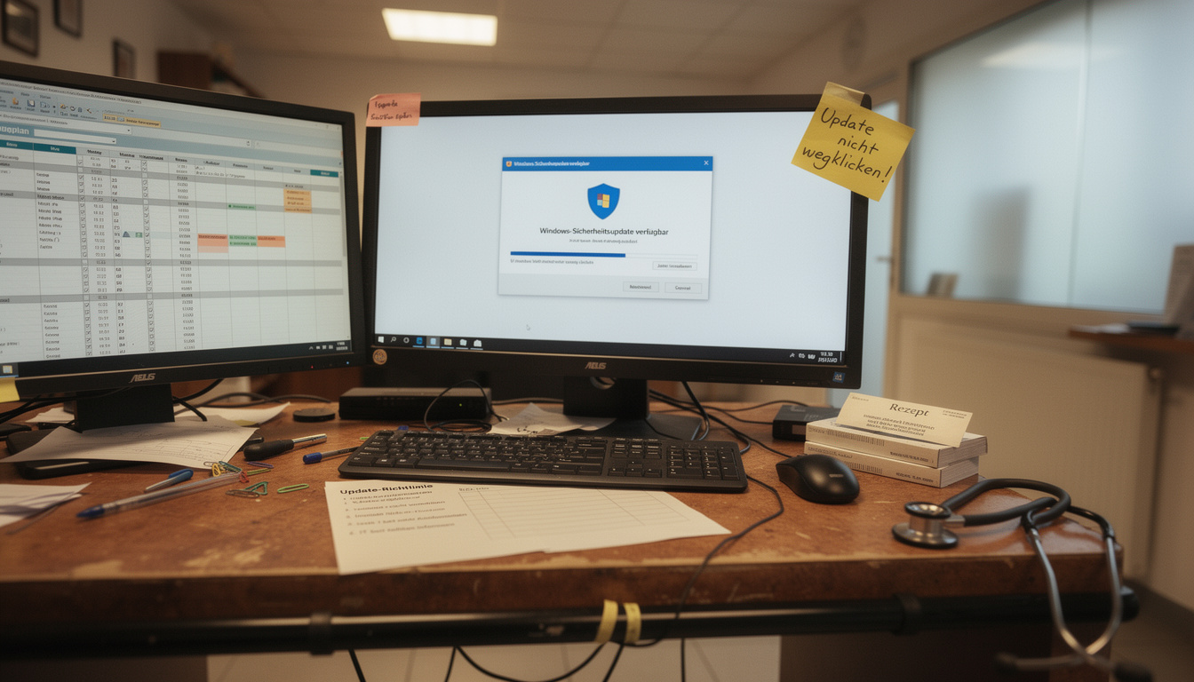 Mitarbeiter Sicherheitsupdates erkennen – IT-Systemhaus TTG GmbH Dingelstädt