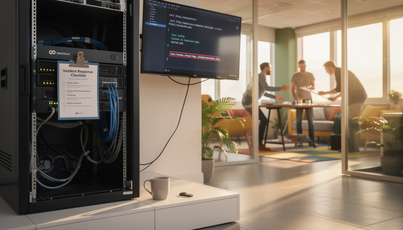 Nextcloud Sicherheitslücke Webshell – IT-Systemhaus TTG GmbH Dingelstädt